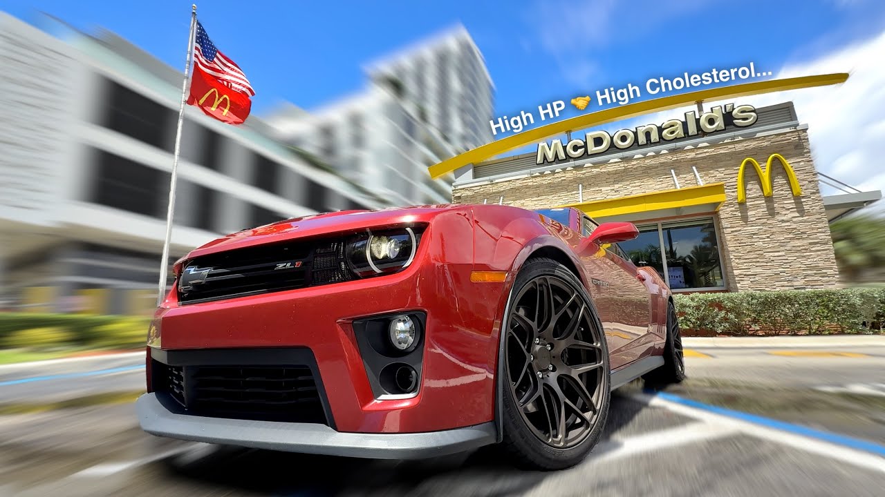 Rushing To McDonald's In My 650HP ZL1 (POV)