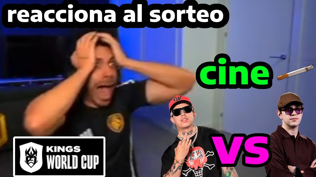 DjMaRiiO REACCIONA AL SORTEO DEL MUNDIAL KINGS LEAGUE WORLD CUP👑