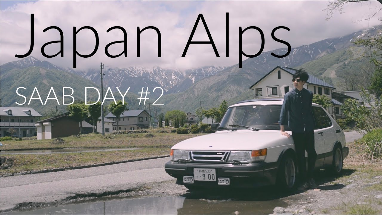 [SAAB 900🇸🇪] Visiting SAAB DAY 2023 #2 - : Japan Alps and Traditional Castle Visit
