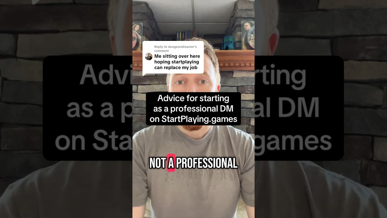 Becoming a full-time professional DM is hard, but..