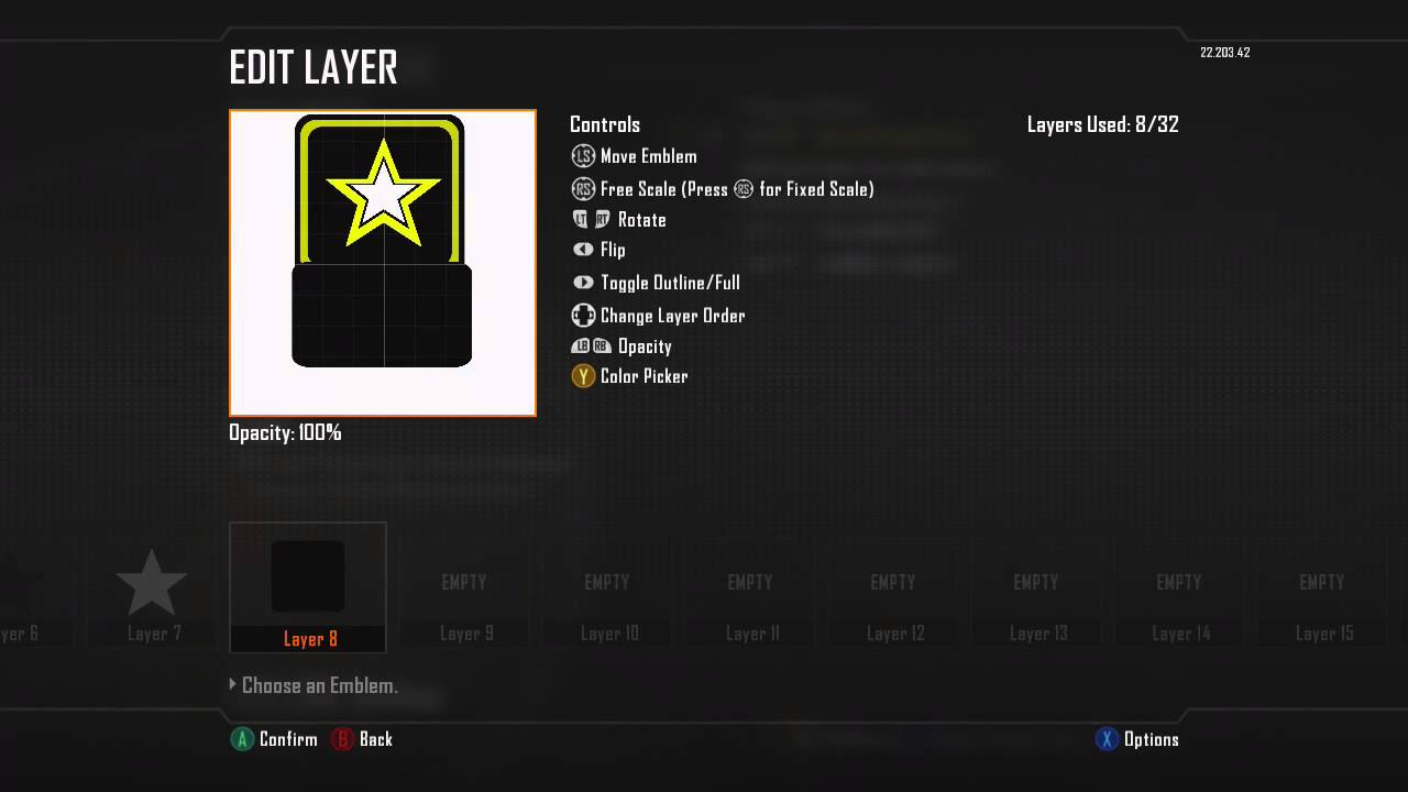 US Army Logo Emblem for Black Ops 2