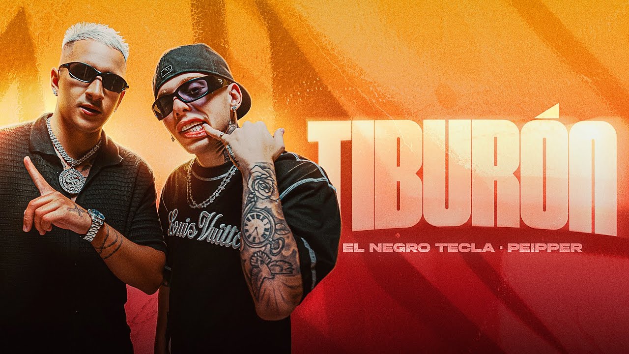 El Negro Tecla, Peipper, Agus Suarez RMX - Tiburón (Video Oficial)