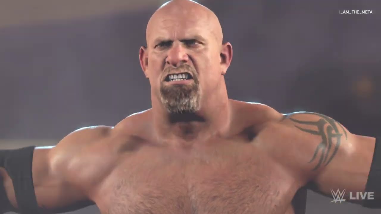 WWE 2K26 Goldberg vs. Oba Femi vs. Brock Lesnar – Extreme Rules Match | 03.06.26