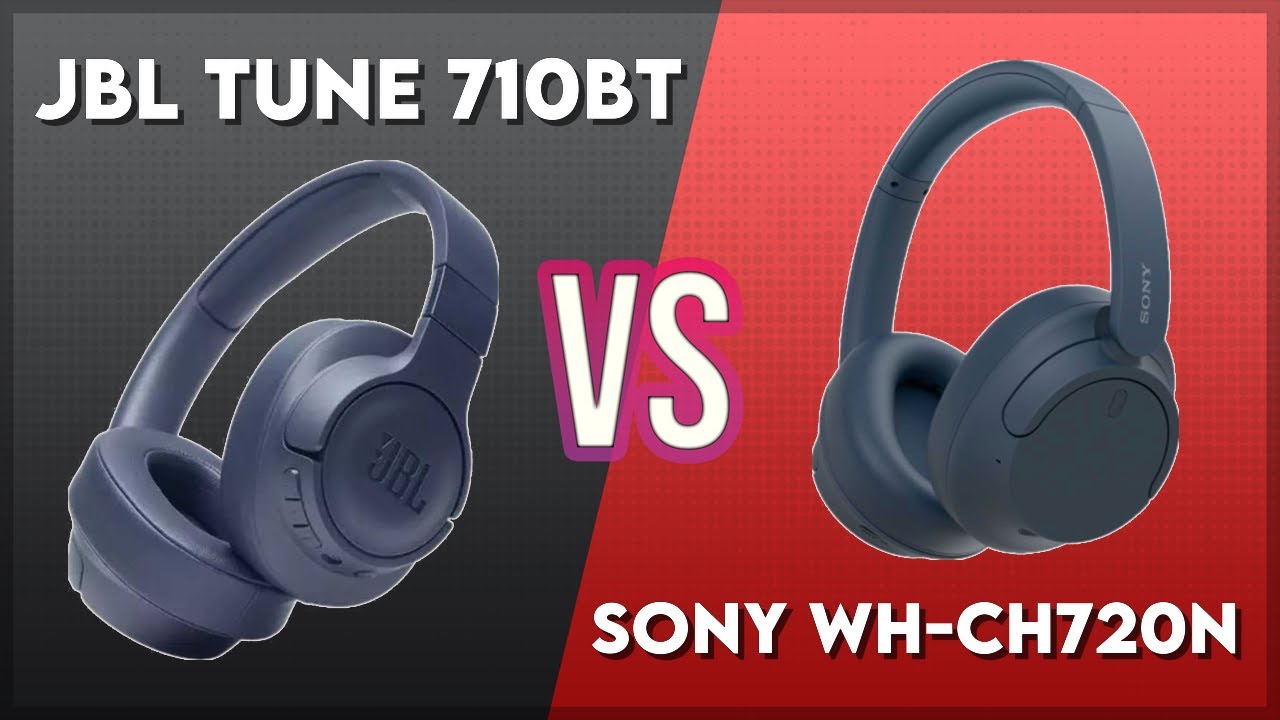 JBL Tune 710BT vs Sony WH-CH720N Technical Comparison