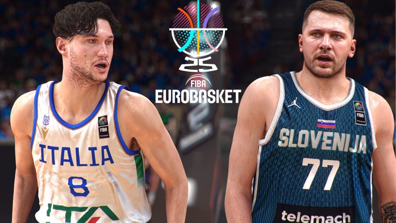 ITALY 🇮🇹 vs SLOVENIA 🇸🇮 | FIBA EuroBasket 2K26 | 1XBET Full Gameplay