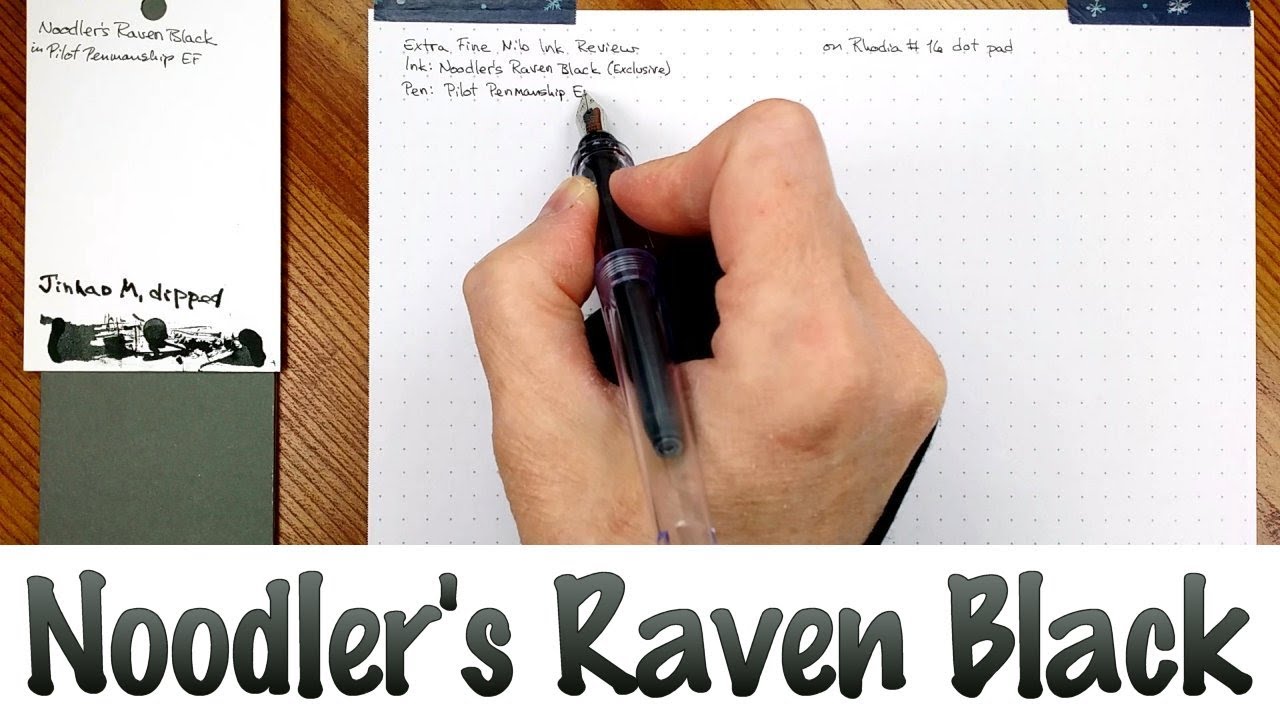 Noodler's Raven Black