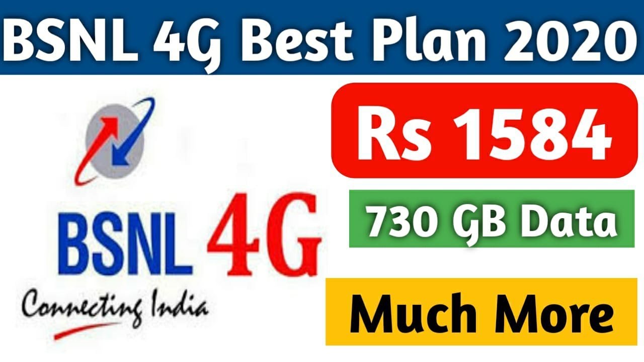 BSNL 4G Best Plan 2020 | Calling and Free Data With High Benefits