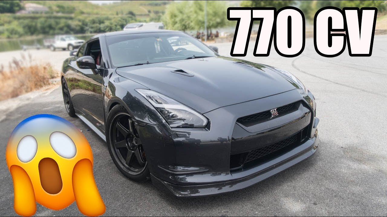 Nissan GT-R R35 com 770 CV.. CONDUZI O MEU CARRO DE SONHO😍