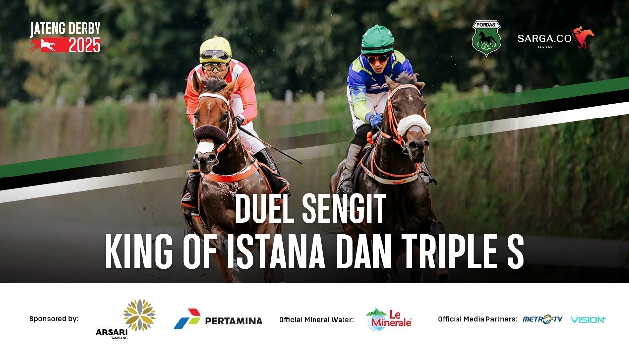 RACE REPLAY | KELAS TERBUKA - 2000 M | JATENG DERBY 2025