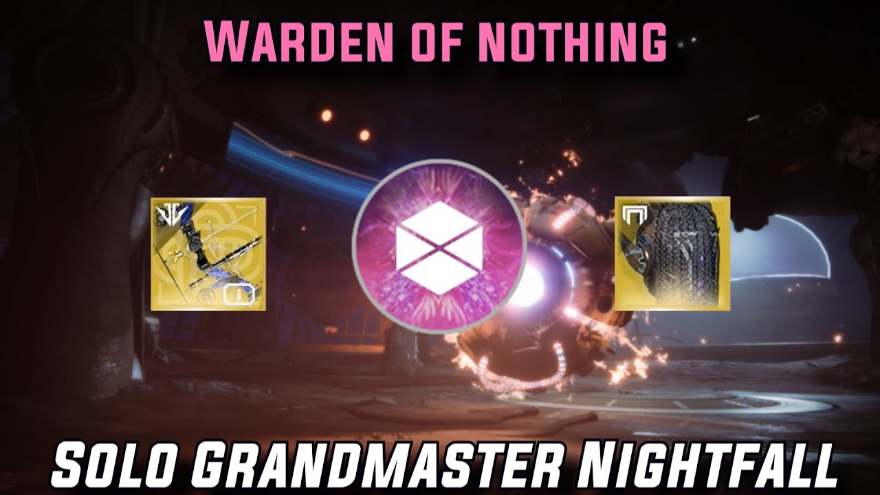 Solo GM Warden of Nothing Prismatic Titan w/ Mask Of The Quiet One [Destiny 2]