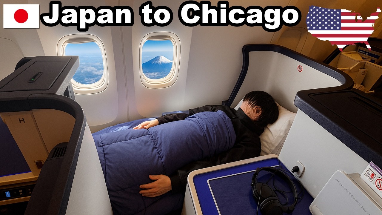 $8430 Бизнес-класс ANA ✈️ Токио — Чикаго