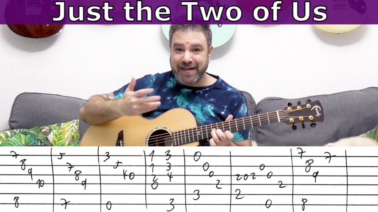 Fingerstyle Tutorial: Just the Two of Us | Fingerstyle Guitar Lesson w/ TAB | LickNRiff