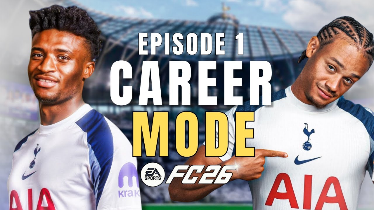 Tottenham Hotspur FC 26 Career Mode!┃Episode 1