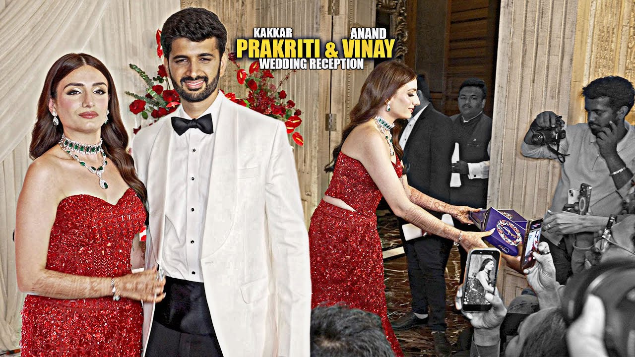  Newly Couple Prakriti Kakkar & Vinay Anand Reception Ceremony 