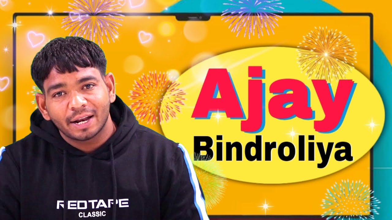 AJAY BINDROLI - DIL DHADKE HAI TERE LIYE || THE AJAY || LOVE POETRY 2020 HARYANVI #shorts