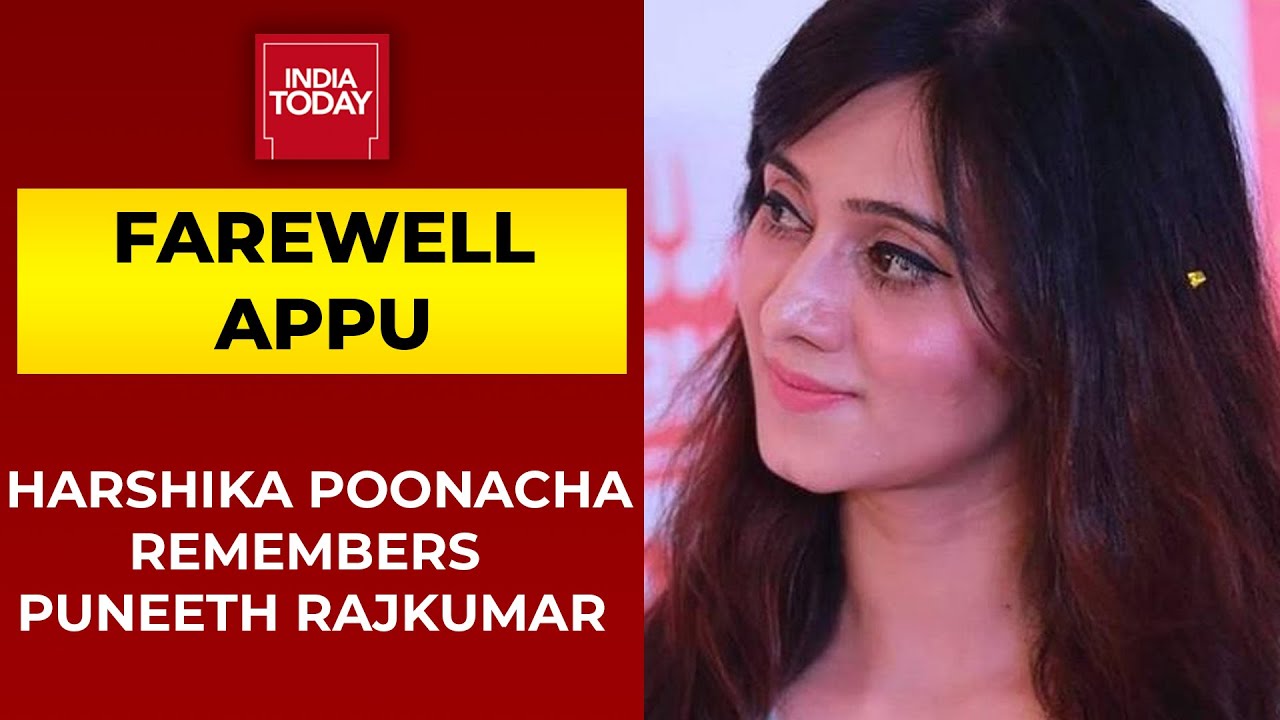 Farewell Appu: Actor Harshika Poonacha Remembers Puneeth Rajkumar