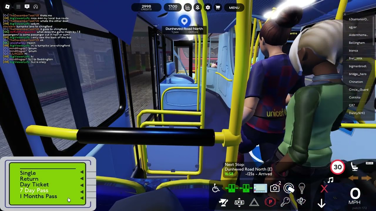 [THRASH 250 Bus Route | Croydon Roblox