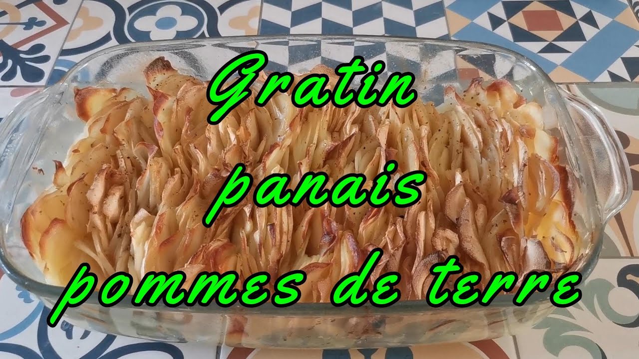 Gratin panais-pommes de terre. #recette