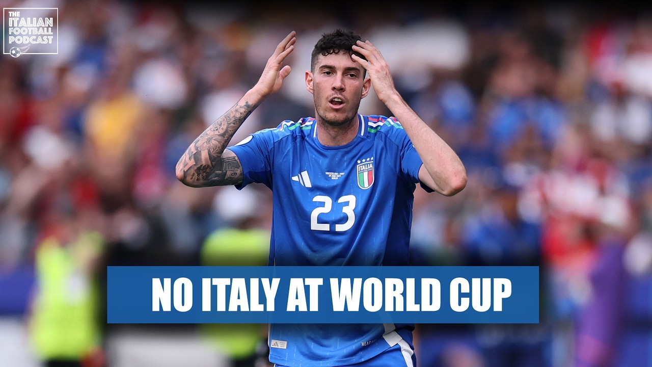 Serie A Crisis: Italy Are NOT Qualifying For The 2026 FIFA World Cup