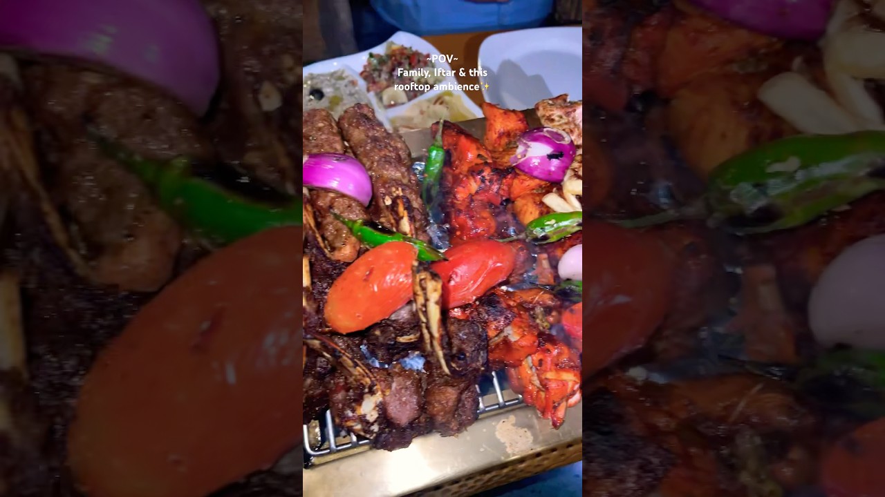 Outdoor Iftar with family | Iftar buffet | iftari #virals #iftari #iftarideas #shorts #zainikitchen
