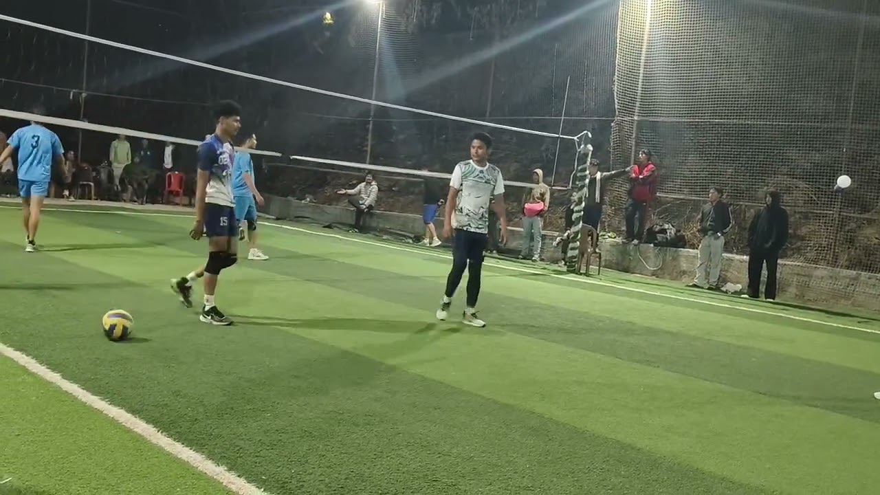 3 vs 3 volleyball tournament Hollongi vs Saktam Ajin