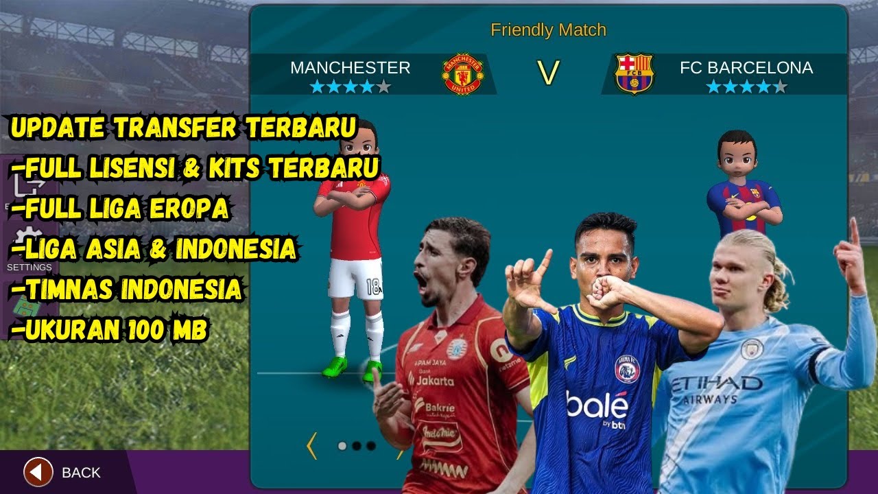 BEST GAME SEPAKBOLA‼️ PRO LEAGUE SOCCER 2025 | UPDATE TRANSFER + BRI SUPER LEAGUE⚡