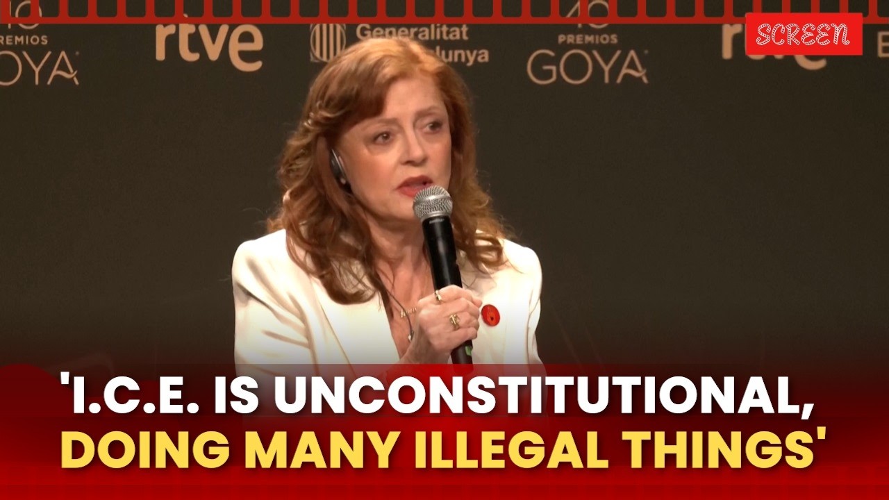 Susan Sarandon Gets Emotional, Praises Spain&rsquo;s Gaza Stand Ahead Of Goya Awards | Screen
