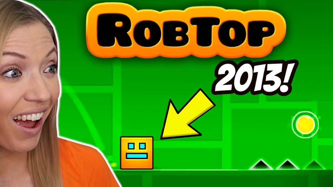 Я посмотрел оригинальный трейлер Geometry Dash!