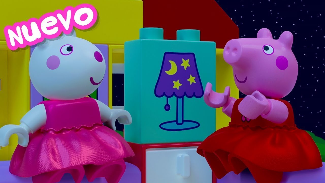Los Cuentos de Peppa la Cerdita | Fiesta de pijamas | NUEVOS Episodios de LEGO DUPLO