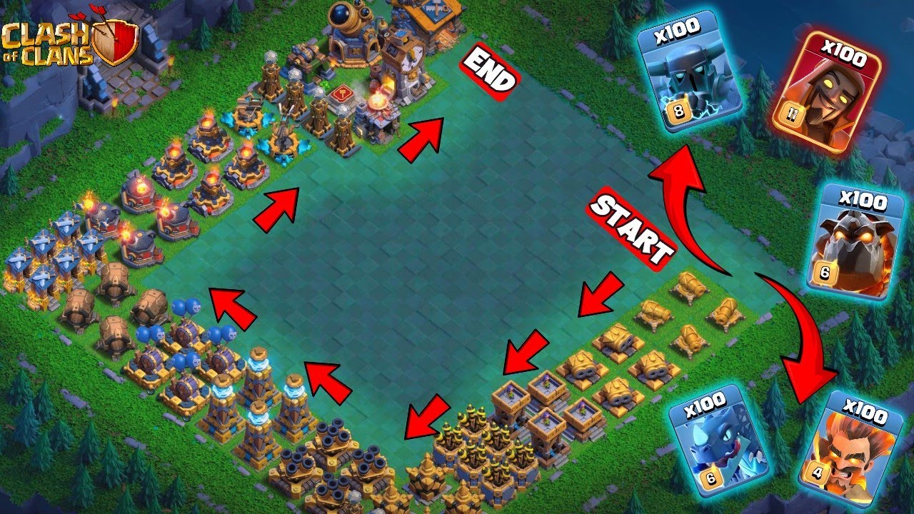 Builder Base Formation 2.O | Builder Base Defense VS All Troops | WarVortexX | CLASH OF CLANS