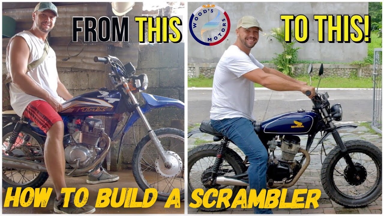 How to Build a Honda Scrambler Motorbike! DAVAO PHILIPPINES