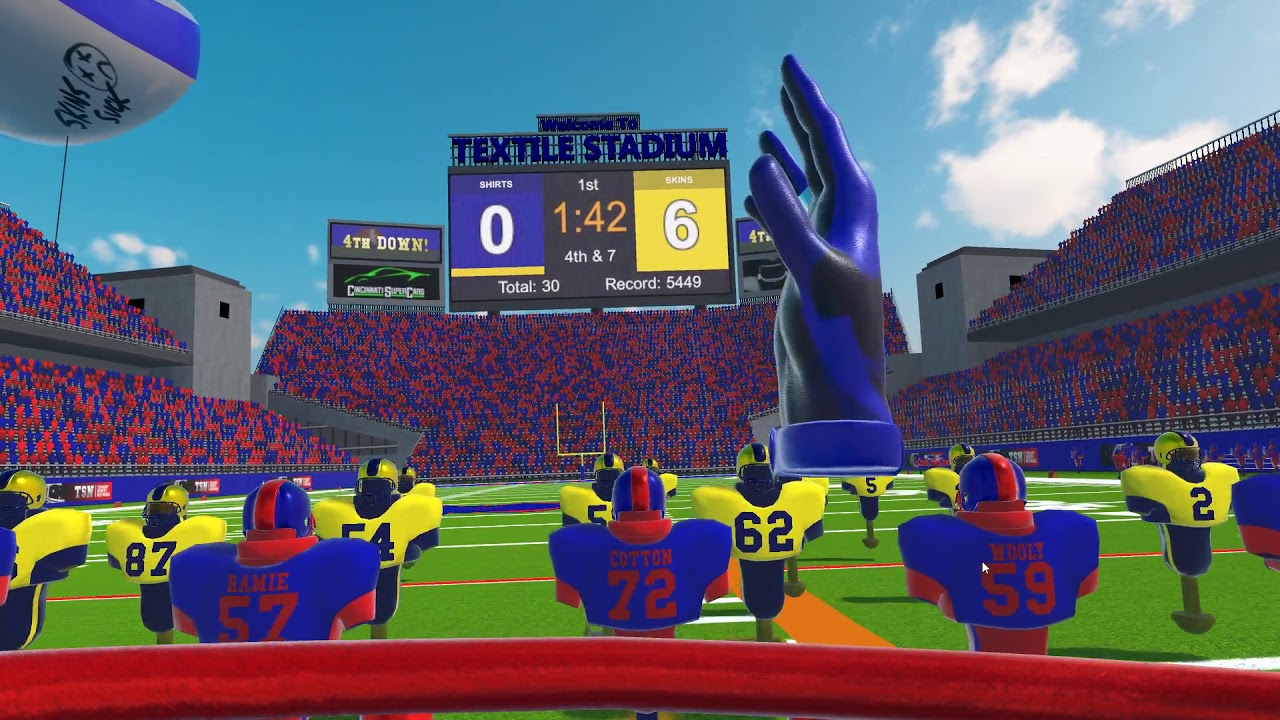 2MD VR Football Mod || Timeout