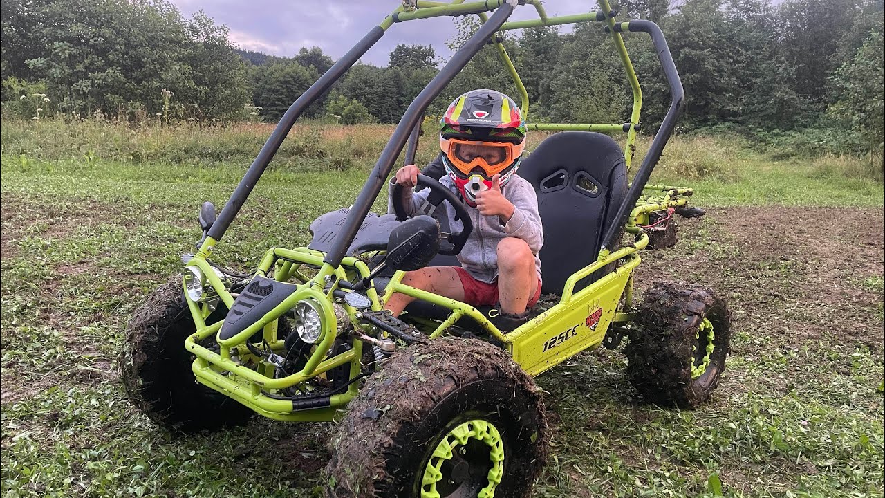 Fabi xx czyli sześciolatek kręci bączki Buggy Fuxin 125cc