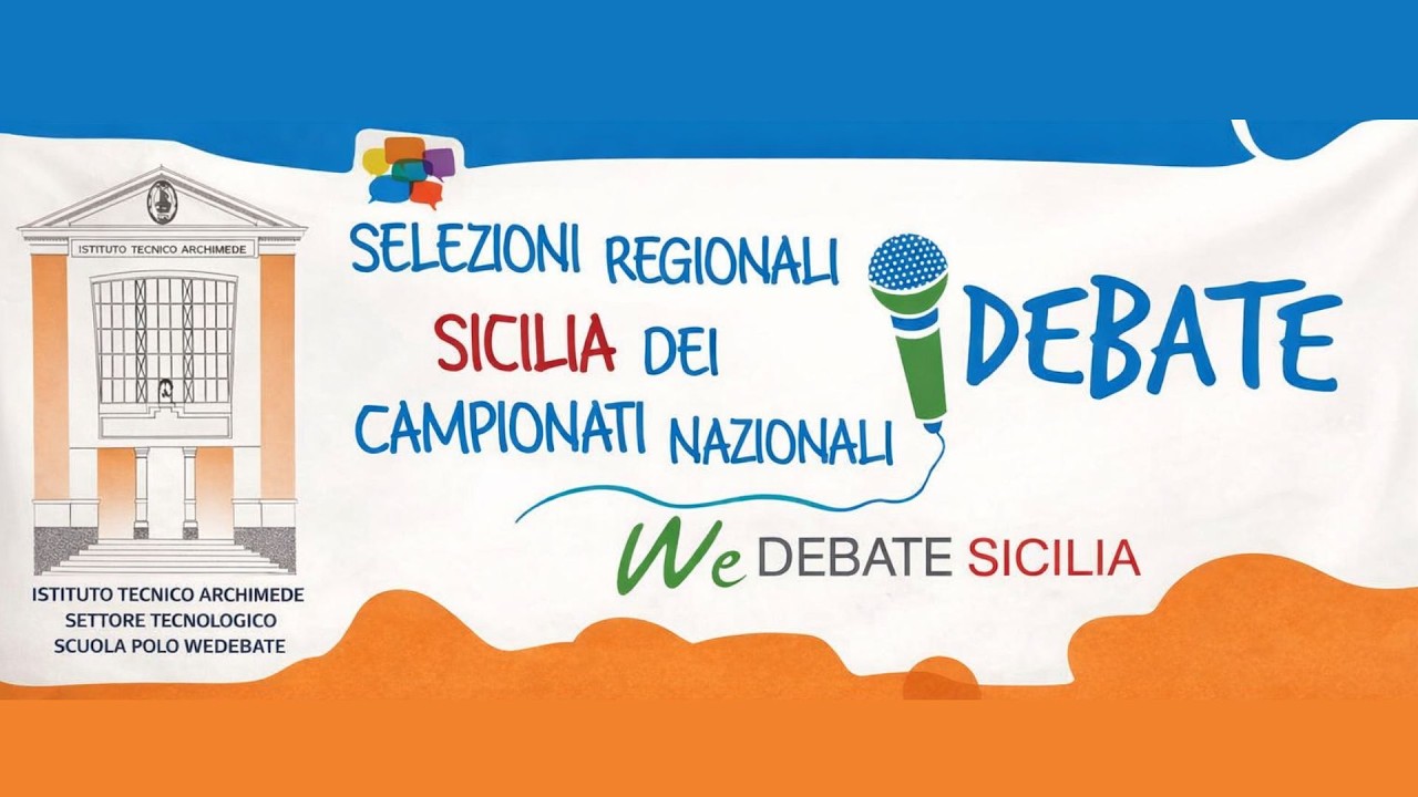 Finale selezioni regionali Sicilia Debate 2026
