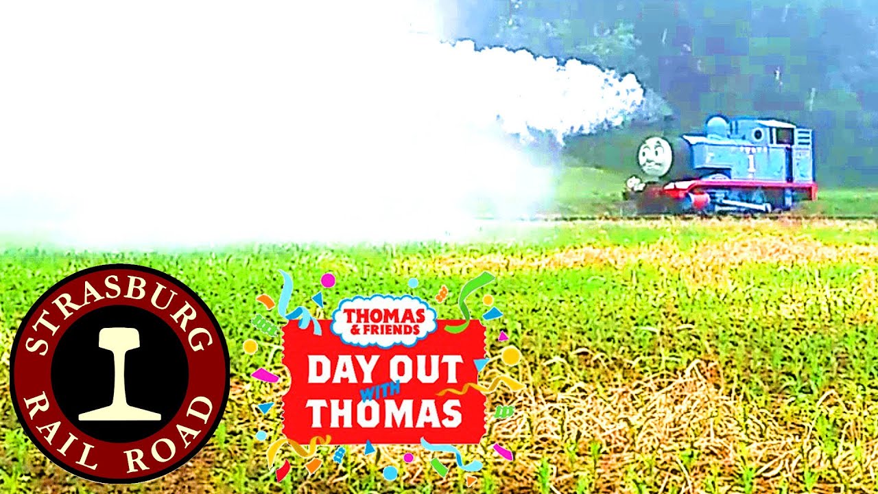 A Day Out With Thomas at the Strasburg Rail Road 2025 | Whistle Shows, Wheel Slip & Stack Talk