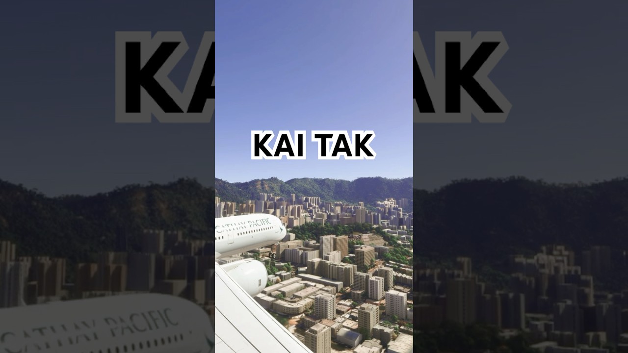 The Legendary Kai Tak Approach &ndash; Can You Land It?