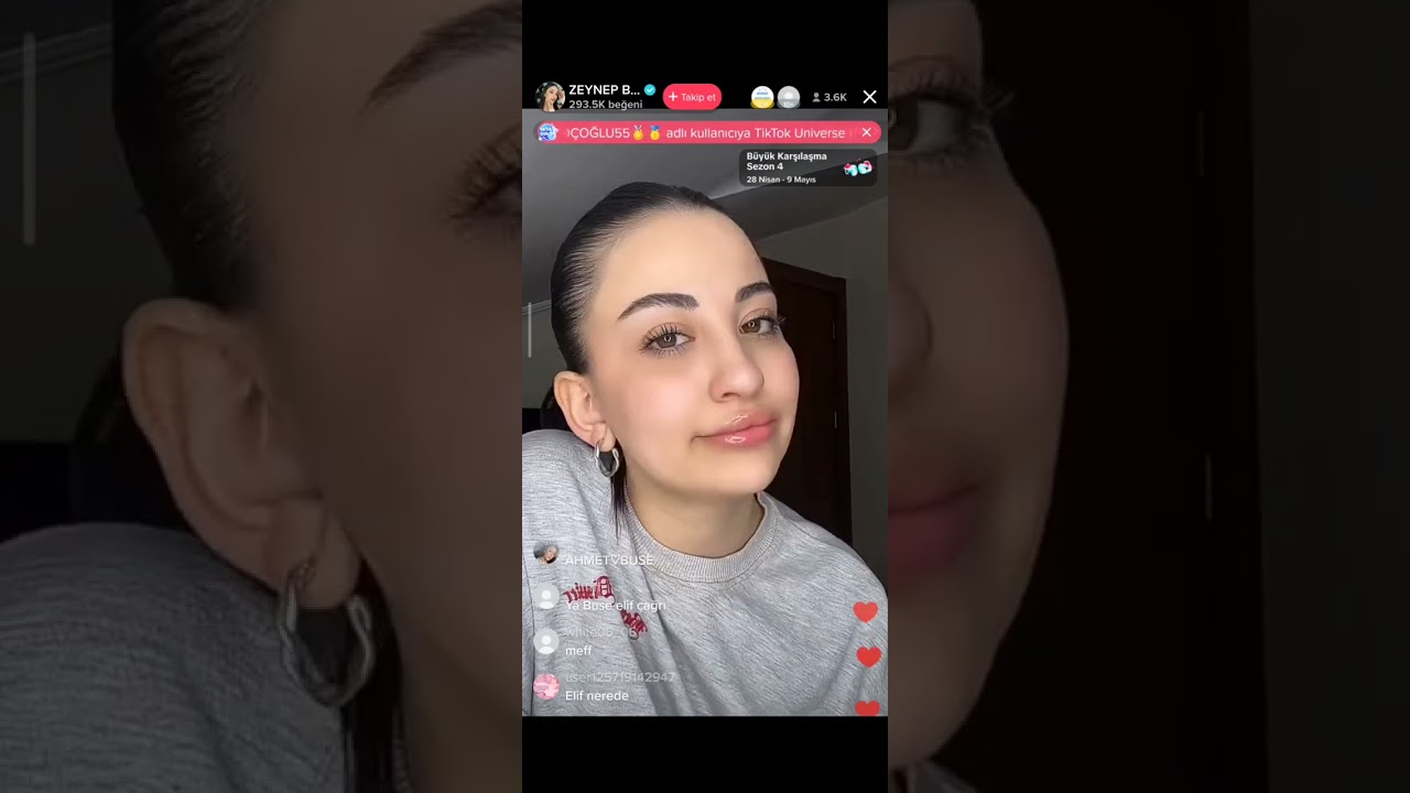 Kısmetse Olur Buse Korkmaz 07 Mayıs TikTok Canlı Yayın