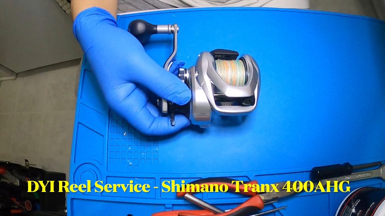 Shimano Tranx 400 Reel Service   HD 1080p