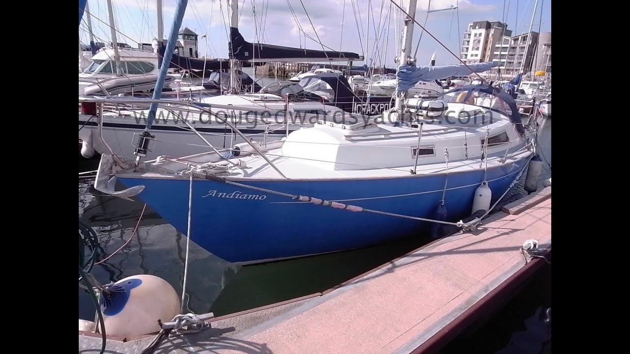Halmatic 30 Long Keel Yacht. North Wales. &pound;12,950. SOLD.
