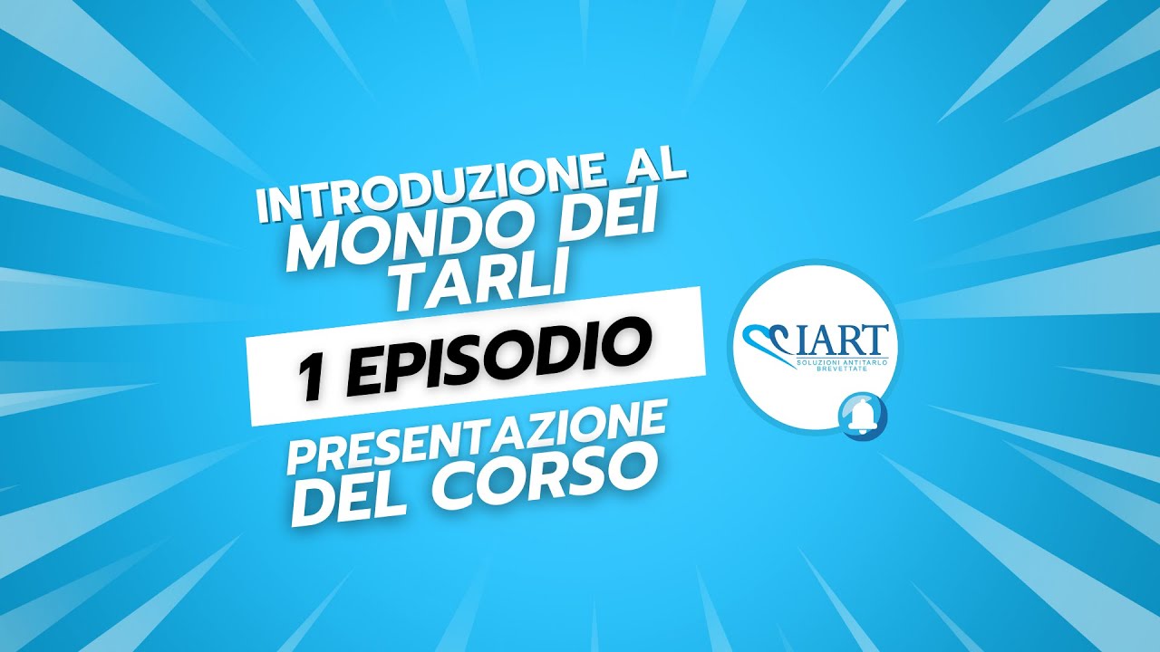 Introduzione al Mondo dei Tarli | 1 episodio | Presentazione del Corso