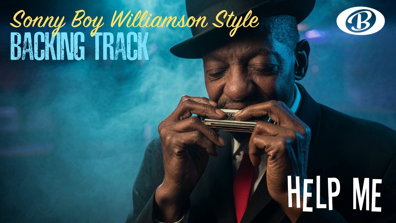 Help Me, by Sonny Boy Williamson | Chicago blues backing track for guitar and harmonica!