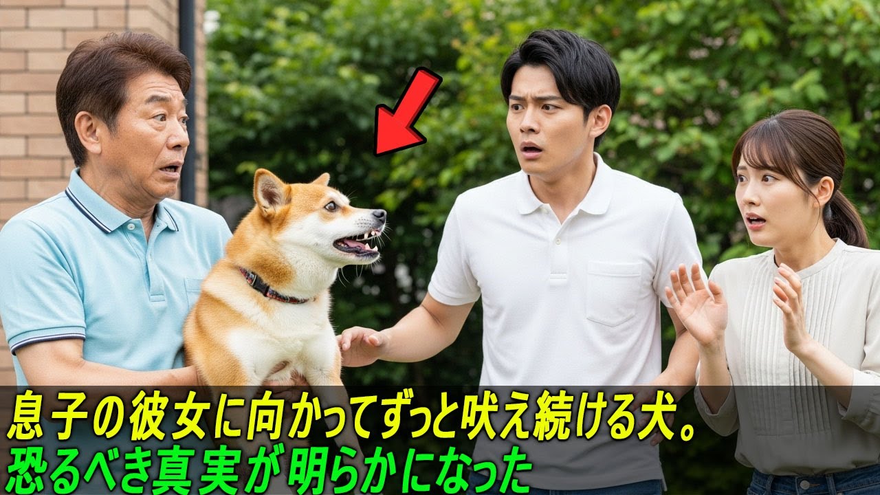息子の彼女に向かってずっと吠え続ける犬。父親はこっそりカメラを設置し、恐るべき真実が明らかになった #感動ストーリー #日本#ゆっくり解説