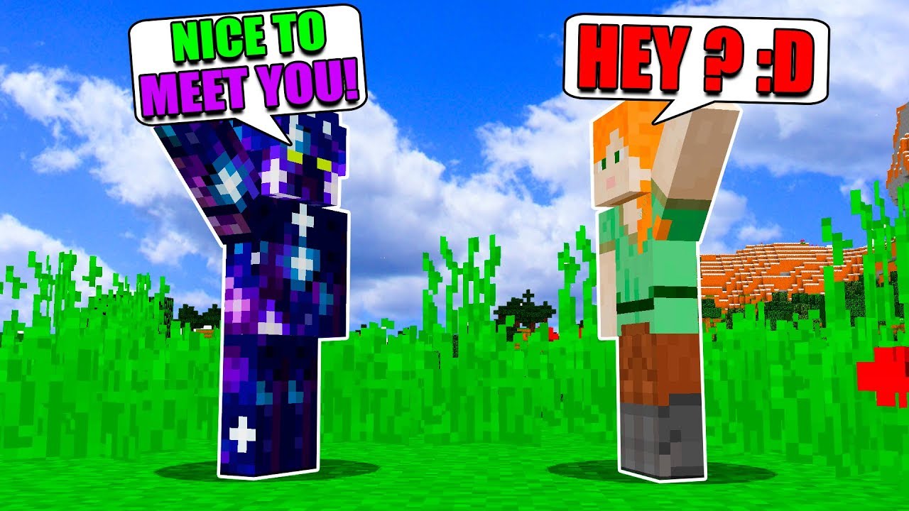 Minecraft Steve Saga -  GALAXY STEVE MEETS ALEX