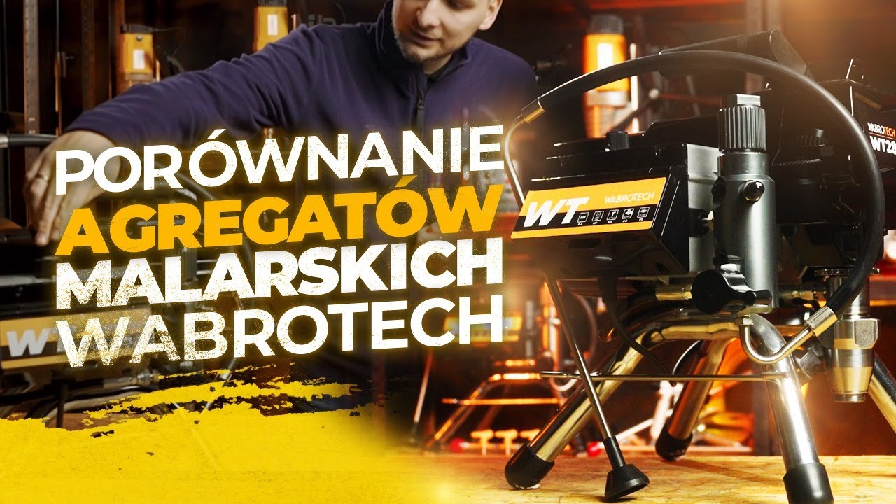 Który z agregatów malarskich WABROTECH wybrać? WT20i czy WT28? Porównanie