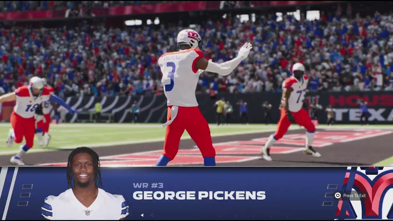 London Monarchs vs. Houston Texans FULL GAME | NFL 2031 Season AFC Divisional Game