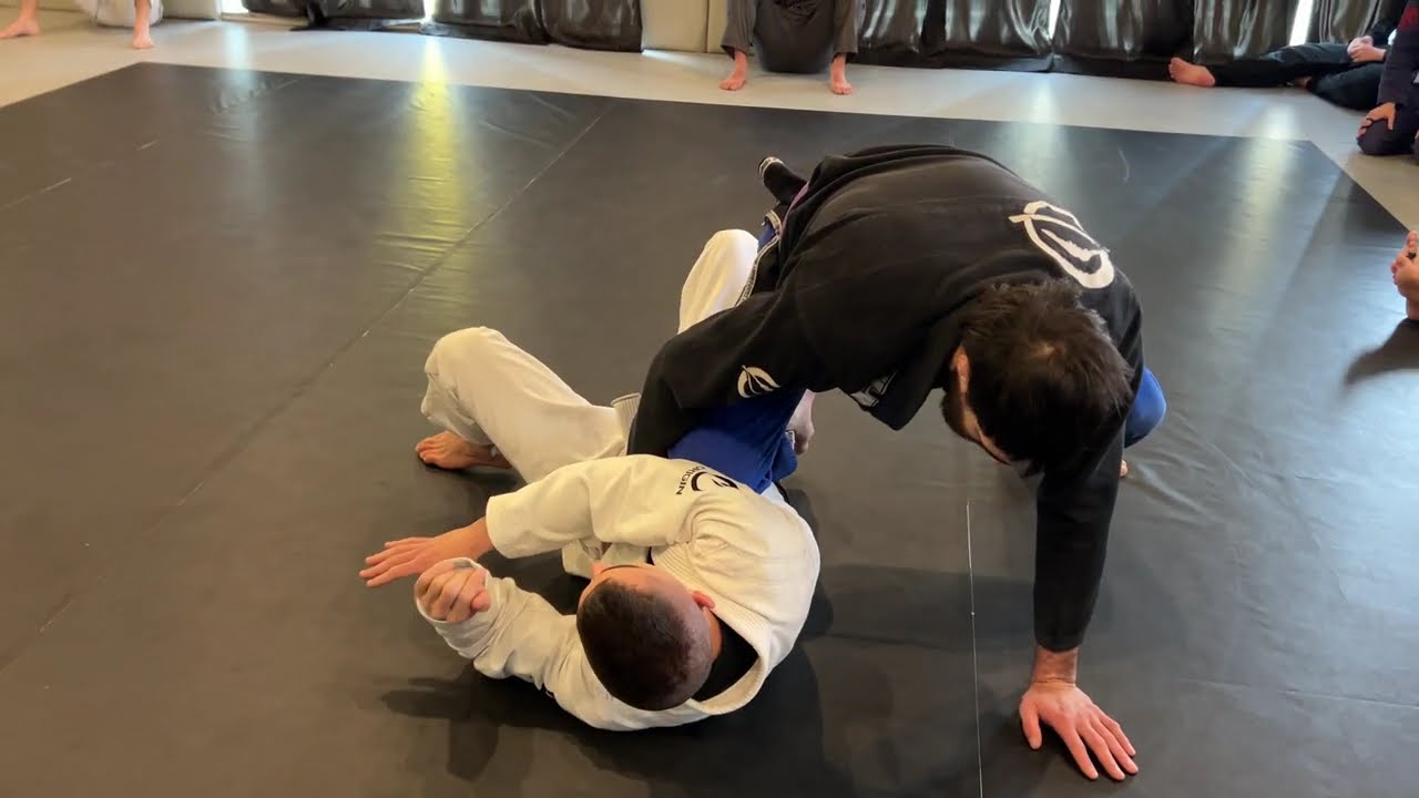 Basic Escape from Bottom Knee on Belly to Collar Sleeve Guard