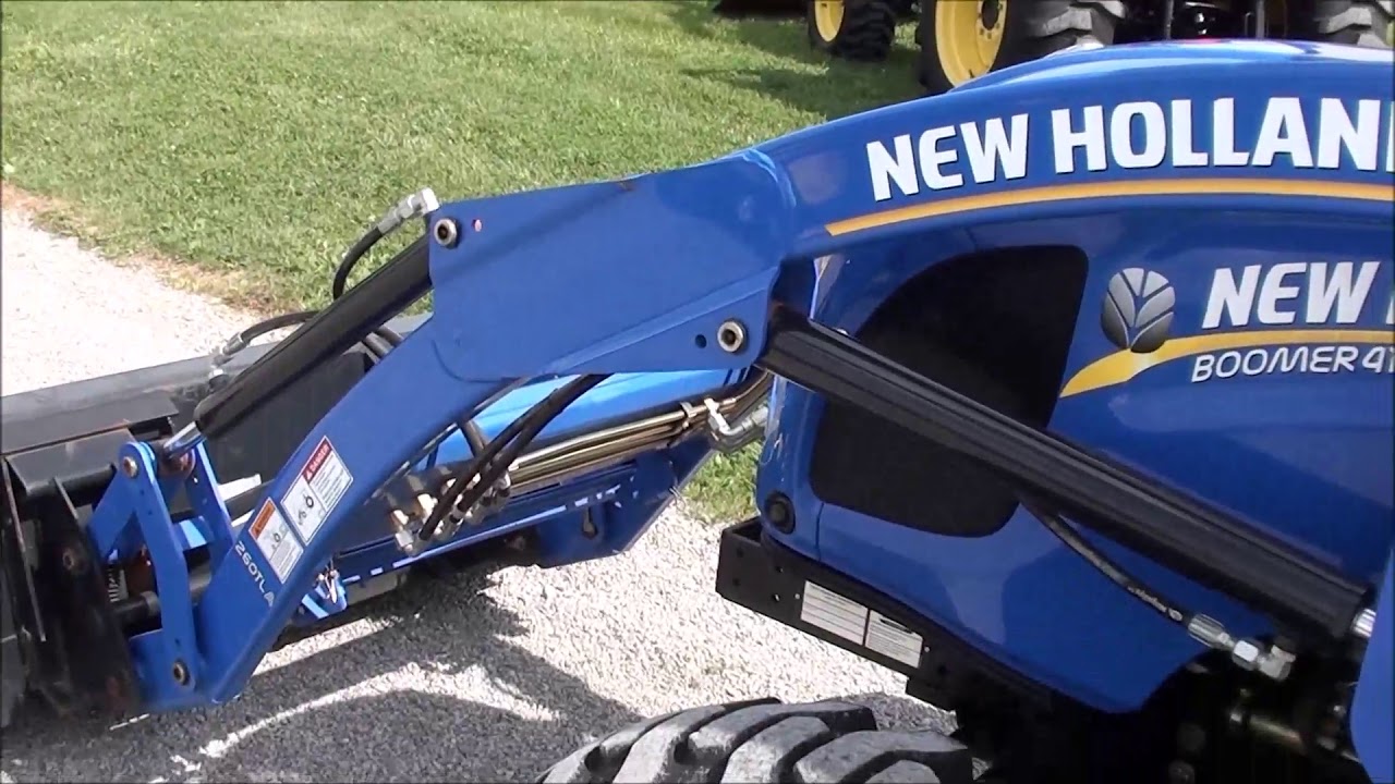 New Holland Boomer 41 Tractor! Cab & Loader, Low Hours!