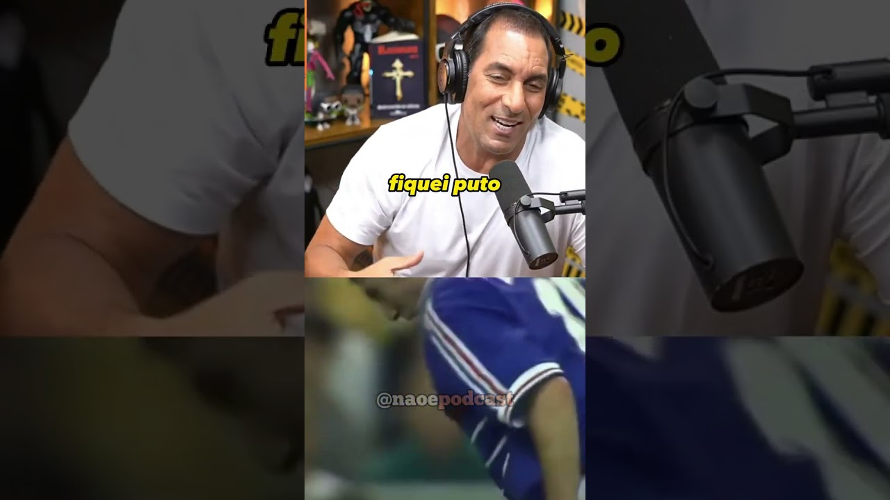 Edmundo conta sobre discuss&atilde;o com Rivaldo Copa 98 #shorts #final #edmundo #futebol