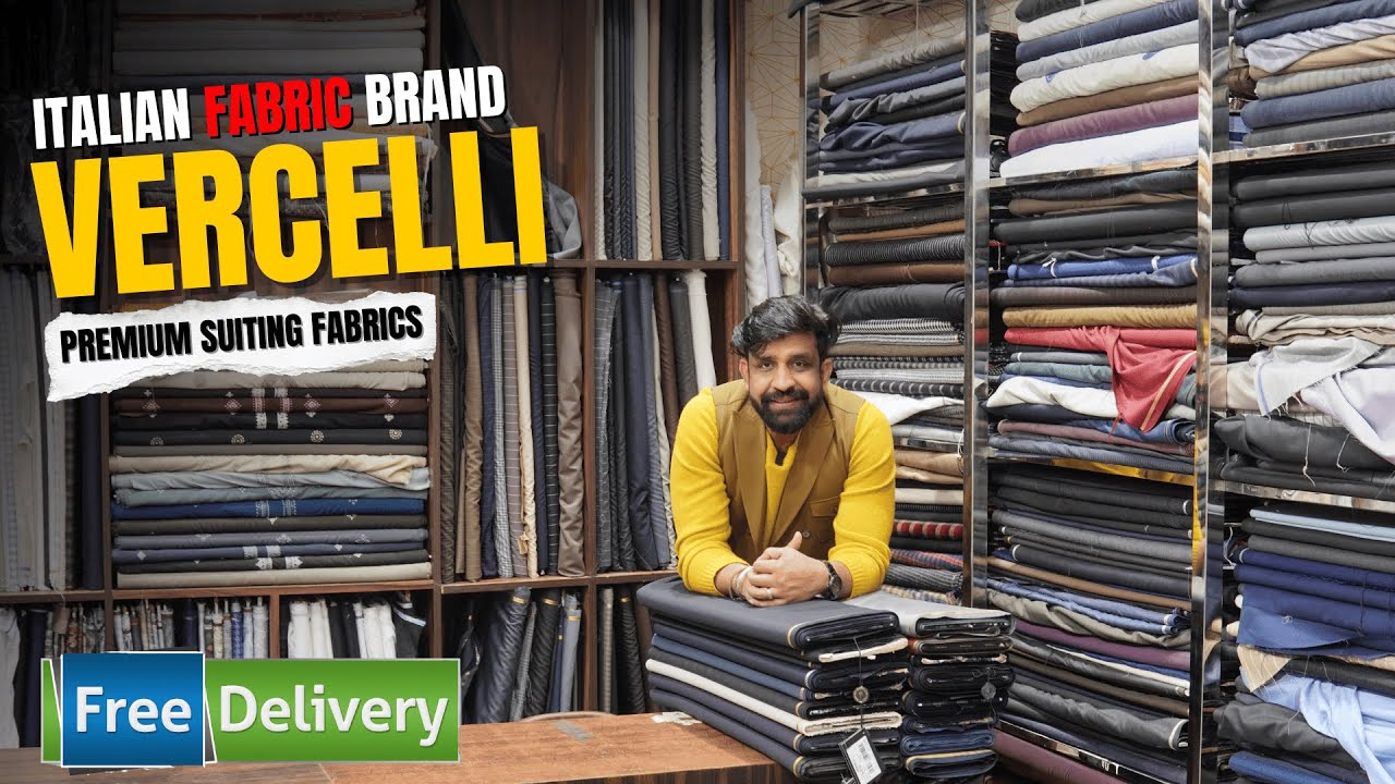 Vercelli Premium Suiting Fabric | Premium Original Men’s Wear Fabrics