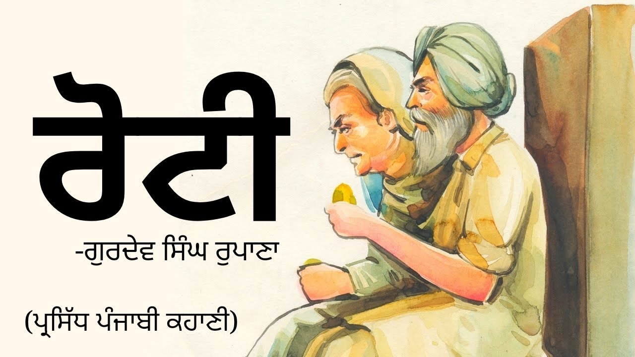 ਰੋਟੀ- ਗੁਰਦੇਵ ਸਿੰਘ ਰੁਪਾਣਾ | Roti- Gurdev Singh Rupana | Punjabi Short Stories 